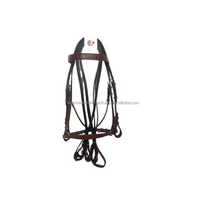 Banda de Nariz de cuero de alta calidad con brida de caballo disponible en todos los tamaños - Product Image 1