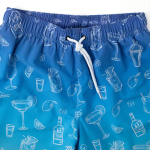 Shorts de plage d'été personnalisés pour hommes 2026, imprimés couleurs vives, maillots de bain, shorts de sport 100 % coton, vente en gros OEM de shorts pour hommes - Product Image 6