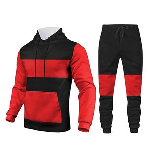 Conjuntos Deportivos al por Mayor, de Algodón Grueso, Estampados, para Hombre, con Logotipo Personalizado, Pantalones Deportivos Anchos y Sudadera con Capucha - Product Image 5