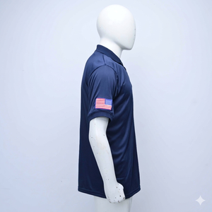 เสื้อโปโลผู้ชาย ระบายอากาศได้ดี แห้งเร็ว แขนสั้น สวมใส่สบาย เหมาะสำหรับฤดูร้อน ชุดกีฬา กอล์ฟ ขายส่งเสื้อโปโล - Product Image 4