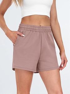 Shorts de Playa de Cintura Alta para Mujer, Tallas Grandes, Personalizados al por Mayor, de Poliéster/Algodón, en Blanco y Negro - Product Image 2