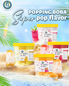 VINUT TRUST Popping Boba 3.2 Kg Sabores Tropicales Ingredientes para Té de Burbujas - Product Image 6