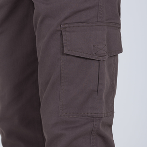 Pantalones Cargo de Lona Estilo Safari para Hombre, 100% Algodón, Ecológicos, Resistentes al Viento, de Secado Rápido, Antiarrugas, Antiretráctiles, con Cierre de Cordón - Product Image 3
