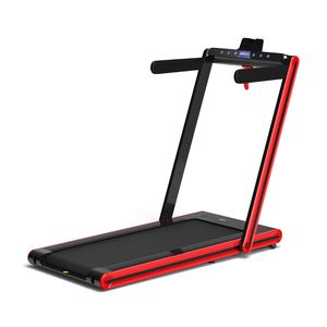 ลู่วิ่งไฟฟ้าแบบพับได้ 2-in-1 พร้อมหน้าจอ LED คู่ - Product Image 3