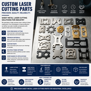 Découpe laser de précision et fabrication de tôles |   Solutions d'ingénierie personnalisées - Product Image 1