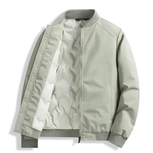 New Winter Outdoor Down <b>Jacket</b> <b>for</b> Young <b>Men</b> Stand-Collar Thickened Warm & Casual Stand Collar Polyester Lining Autumn Wear - Product Image 6