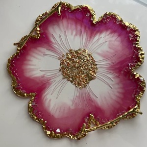 Plateau en résine de luxe, article cadeau pour les fêtes et la décoration intérieure, plateau en résine époxy artisanal, prix abordable - Product Image 2