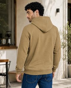 Sudadera con Capucha Unisex OEM Personalizada, Lisa, para Hombre, Oversize, 420G, Felpa Francesa, Ajuste Holgado, Estilo Vintage, Gruesa, Casual, Antiencogimiento - Product Image 3
