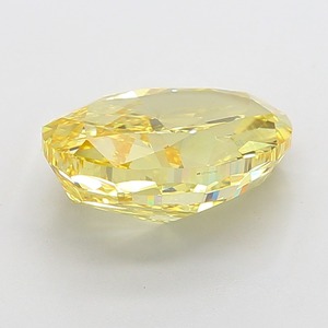 Diamant ovale jaune vif fantaisie de 9,04 carats, pureté VS2, excellente taille, diamant certifié pour bijoux de luxe et fiançailles - Product Image 2