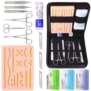 ชุดเย็บแผลผ่าตัดแบบใช้มือ 5 ชิ้น ทำจากสแตนเลสสตีล คุณภาพดีที่สุด ยี่ห้อ REGENSIS SURGICAL พร้อมอุปกรณ์ถอดเย็บแผล - Product Image 6