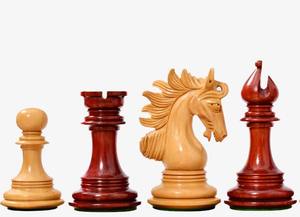 Piezas de Ajedrez de la Serie Tournament Arabian Knight, Madera de Palisandro y Boj, Rey de 4.2 pulgadas, al Mejor Precio - Product Image 4