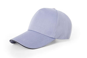 Casquette de baseball unisexe bleu marine à 6 panneaux en sergé de coton, ajustée, décontractée, couleur unie, taille adulte 56-58CM - Product Image 3