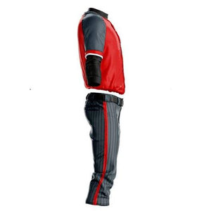 Maillot de baseball personnalisé Econex Sports avec logo, unisexe, 100% polyester respirant, taille adulte, numéro 24, impression par transfert thermique - Product Image 3