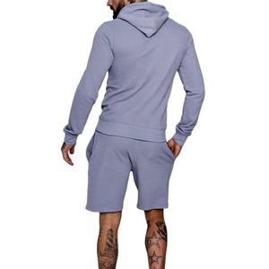 Survêtement de haute qualité, personnalisé, avec logo imprimé lavé à l'acide, vêtements de sport écologiques en polaire, jogging à capuche, grande taille pour l'hiver - Product Image 4