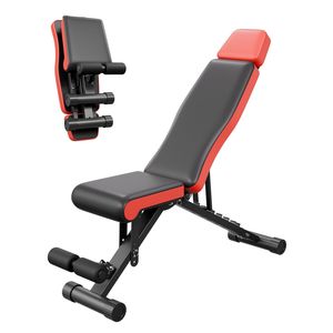 660lbs Adjustable Flat Exercise Bench for Full Body Workout Home Gym <b>Strength</b> <b>Training</b> Press Bench 660lbs - Product Image 1