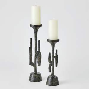 Handcrafted Aluminum Nickel Eco-Friendly Pillar <b>Candle</b> Stand for Hotel Wedding Christmas Decor Geometric Tabletop <b>Floor</b> <b>Holder</b> - Product Image 5
