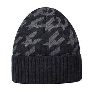 Gorro de Punto Personalizado OEM, Cálido, Suave, Transpirable e Impermeable, de Acrílico, Reversible, Unisex, para Invierno - Product Image 1