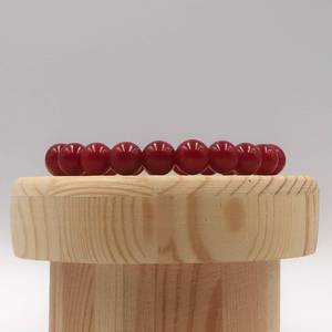 Bracelet élastique tendance fait main en résine perlée avec couleurs dégradées, charme de mode et de personnalité pour cadeaux - Product Image 4