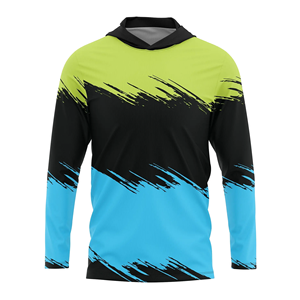 Camiseta de Pesca de Verano con Protección Solar UPF 50, Diseño Nuevo, Poliéster/Nailon, Impresión Digital, Secado Rápido, Logotipo Frontal Personalizado - Product Image 1
