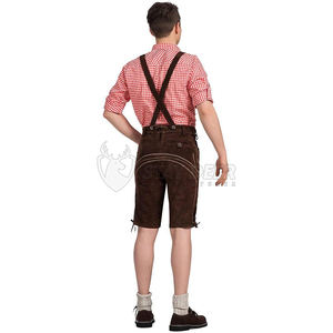Ensemble de costumes Lederhosen bavarois de qualité supérieure pour hommes, fournisseur en gros - Product Image 5