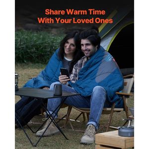 Manta de Camping Grande, Cálida, Impermeable, Resistente al Viento y al Fuego, de Fibra de Poliéster, Manta para Estadio, Ideal para Actividades al Aire Libre - Product Image 5