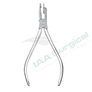 Pince de retrait de ligatures postérieures dentaires à long manche, coupe-ligatures, pinces orthodontiques, instruments chirurgicaux en acier inoxydable CE - Product Image 1