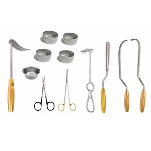 ชุดเครื่องมือผ่าตัดกระดูกและข้อ 21 ชิ้น ชุดเครื่องมือผ่าตัดเสริมความงามเต้านม ทำจากเหล็กกล้า สำหรับมืออาชีพ - Product Image 2