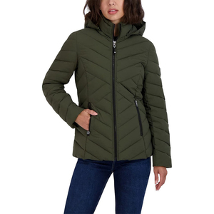 women <b>puffer</b> <b>jacket</b> oversized hooded insulated quilted outerwear womens <b>puffer</b> <b>jacket</b> <b>cropped</b> padded insulated winter coat - Product Image 2