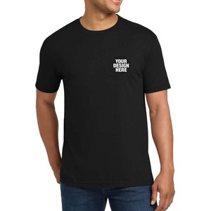 T-shirts unisexe à col rond en coton doux filé en boucle, style Bella Canvas, vente en gros - Product Image 1