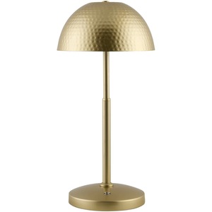 Lampe de table en laiton de style vintage avec abat-jour en tissu de qualité supérieure amovible, design durable et écologique pour la décoration de la maison pendant Diwali - Product Image 5