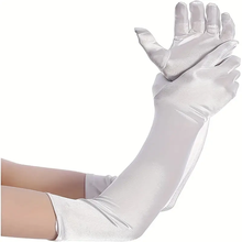 ถุงมือหนังยาวสำหรับผู้หญิงสุดชิค ถุงมือยาวระดับโอเปร่าสุดหรูสำหรับงานเลี้ยงตอนเย็น - Product Image 6