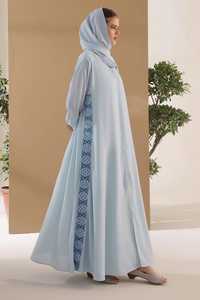 Ensemble 2 pièces OEM/ODM, vêtements islamiques modestes respirants, robe musulmane, abaya décontractée pour femmes turques, avec hijab - Product Image 5