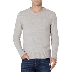 Men's Winter Viscose/Cotton Cable Knit <b>Pullover</b> <b>Sweater</b> Crew Neck Full Sleeve Anti-Pilling Front Logo Solid Color Warm - Product Image 1