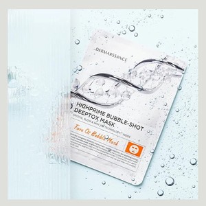 ผลิตภัณฑ์ดูแลผิวหน้าจากเกาหลี DERMARSSANCE K-Beauty Dermasance High Prime Bubble Shot Deep Tox Mask 5 ชิ้น ผลิตในเกาหลี - Product Image 3