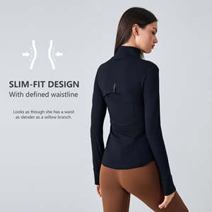 Manteau de sport d'hiver pour femme, chaud et respirant, avec capuche et col montant, 100 % coton, coupe ajustée, idéal pour l'extérieur et les loisirs - Product Image 3