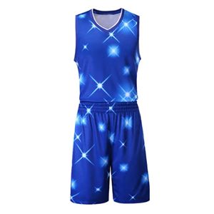 Uniforme de Baloncesto Unisex Personalizado con Transferencia de Calor, 100% Poliéster, Sin Mangas, Transpirable, de Secado Rápido, Impresión 3D, Superventas - Product Image 2
