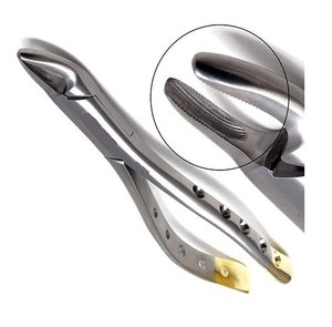 Forceps d'extraction dentaire manuels professionnels en acier inoxydable à pointes dentelées pour extraction de dents supérieures et inférieures - Product Image 3