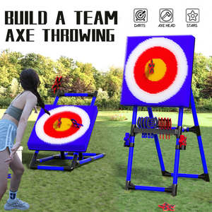 Новый дизайн, уличный набор для метания топора, пластиковый набор для метания топора и Дротика, набор для помещения для детей и взрослых - Product Image 4