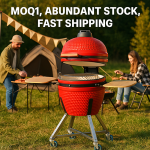 <span class=keywords><strong>Four</strong></span> à <span class=keywords><strong>barbecue</strong></span> vertical en céramique de luxe, grand modèle, avec fonction <span class=keywords><strong>pizza</strong></span>, revêtement en poudre - Product Image 2