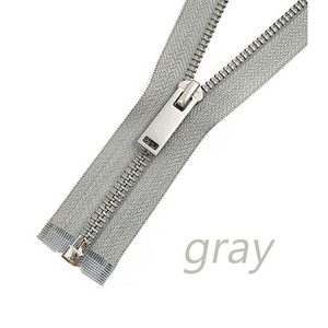 Fermeture éclair métallique robuste à glissière automatique avec curseur de qualité supérieure pour vêtements, vestes, sacs et articles vestimentaires - Product Image 3