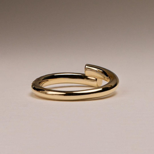 Elegante Anillo de Oro Sólido con Banda de Diamantes Blancos Redondos, Joyería para Propuesta de Matrimonio, Regalo de Agradecimiento, Anillo de Boda para Ella - Product Image 3