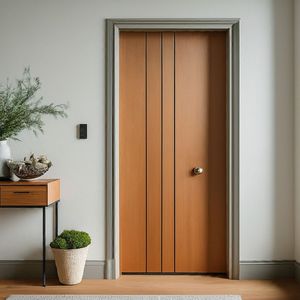 Puerta Interior Moderna de MDF Acabada, Universal para Varios Estilos de Decoración, Insonorizada, Protección de Privacidad, Hermosa y Duradera - Product Image 5