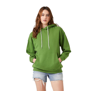 เสื้อกันหนาวแขนยาวมีฮู้ดสีพาสเทลสดใสทันสมัย - Product Image 3