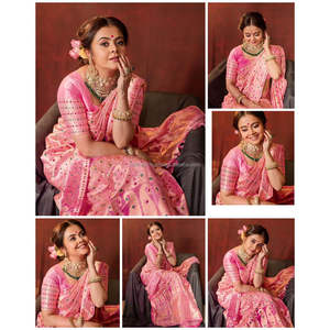 Pallu ที่อุดมไปด้วยที่สวยงามและ jacquard ทำงานบน Saree - Product Image 3