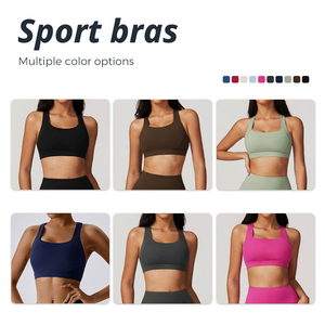 Women's 3 Piece Yoga Gym Fitness Wear with Backless Sports Bra and Quick Dry Activewear Yoga Set for Women Custom Yoga Outfit - Product Image 4