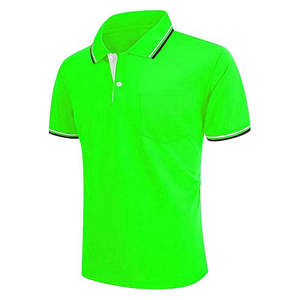 Polo de manga corta para hombre, diseño moderno, cómodo y elegante, corte regular, hecho a medida, transpirable, unisex. - Product Image 2