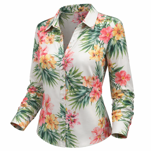 Chemise en polyester personnalisée en gros pour femmes - Fournisseur direct du fabricant OEM - Product Image 3