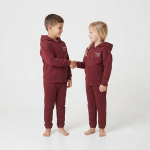 Conjunto Deportivo de Dos Piezas para Niños Hawk Eye Sports, Sudadera con Capucha y Pantalones Deportivos, Impresión por Transferencia de Calor Personalizada, Logotipo Personalizado, 100% Algodón, Invierno - Product Image 3