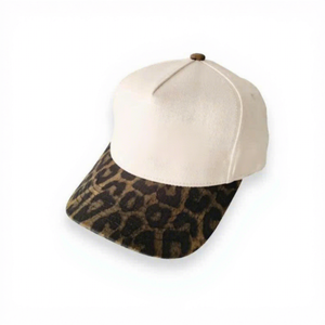 Gorra de Béisbol Ajustable de 5 Paneles, Perfil Medio, Dos Tonos, Algodón y Poliéster, para Adultos, Eventos, Uso Casual al Aire Libre, Hecha en Vietnam - Product Image 3