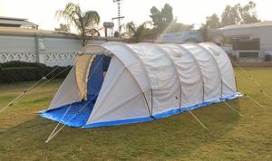 Carpa Túnel de Alta Calidad y Resistencia, Impermeable 2000mm, Refugio de Emergencia, Ayuda Humanitaria, Carpa Túnel para Camping - Product Image 4